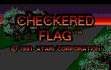 Checkered Flag – Écran-titre