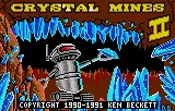 Crystal Mines II – Titulní obrazovka