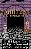 Gauntlet: The Third Encounter – Title screen