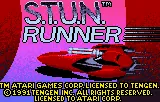 S.T.U.N. Runner – Écran-titre