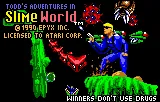 Todd's Adventures in Slime World – Titulní obrazovka
