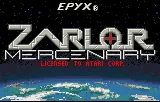 Zarlor Mercenary – Title screen