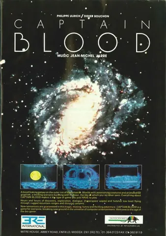 Captain Blood – boxart