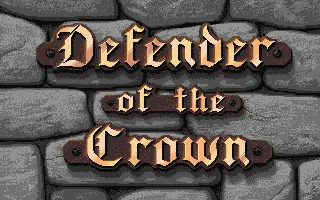 Defender of the Crown – Titulní obrazovka