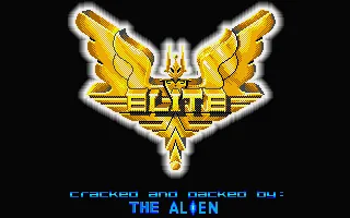 Elite – Titulní obrazovka