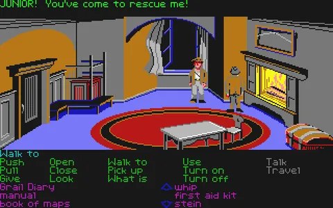 Indiana Jones and the Last Crusade: The Graphic Adventure – Aus dem Spiel