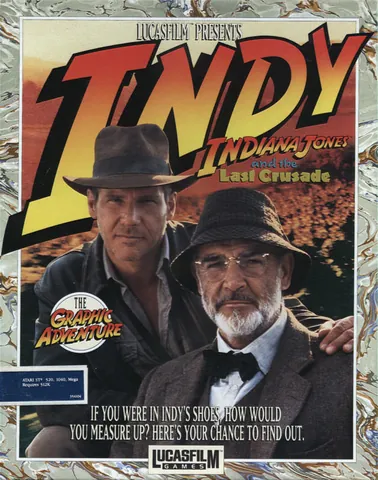 Indiana Jones and the Last Crusade: The Graphic Adventure – boxart