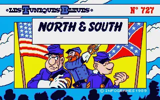 North & South – Titelbildschirm