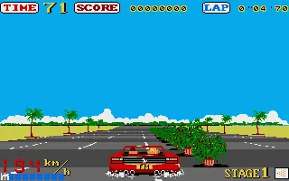 Out Run – En jeu
