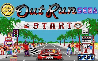 Out Run – Écran-titre