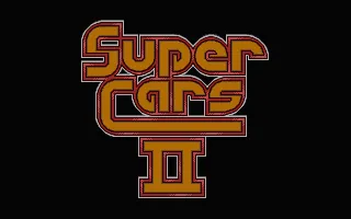 Super Cars II – Titulní obrazovka