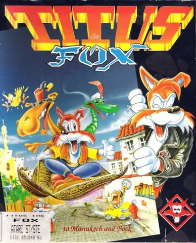 Titus the Fox: To Marrakech and Back – boxart
