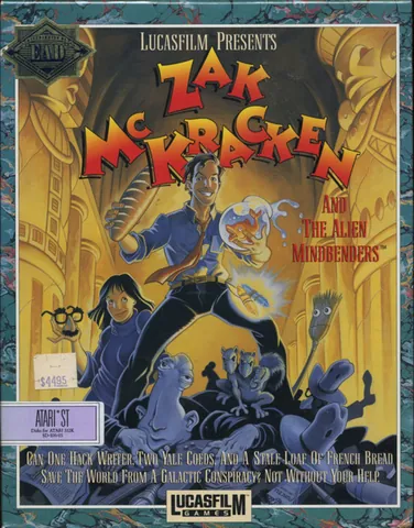 Zak McKracken and the Alien Mindbenders – boxart