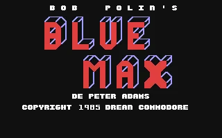 Blue Max – Title screen