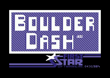 Boulder Dash – Titelbildschirm