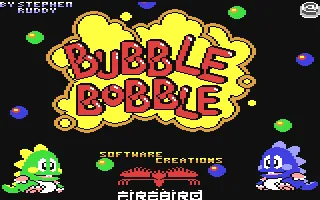 Bubble Bobble – Title screen