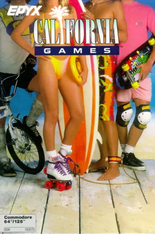 California Games – boxart