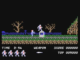 Ghosts'n Goblins – Aus dem Spiel