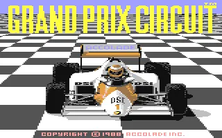 Grand Prix Circuit – Title screen