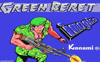 Green Beret – Titelbildschirm