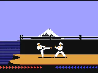 Karateka – En jeu