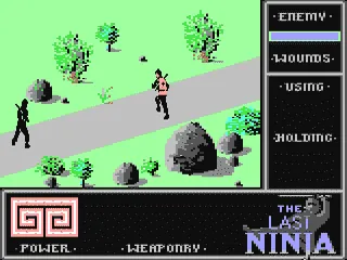 The Last Ninja / Last Ninja 2 – Aus dem Spiel
