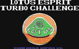 Lotus Esprit Turbo Challenge – Écran-titre