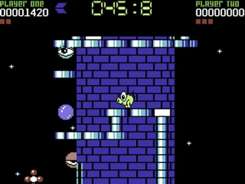 Nebulus – En jeu