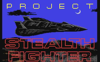 Project Stealth Fighter – Écran-titre