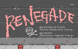 Renegade – Title screen