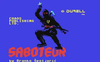Saboteur! – Titulní obrazovka