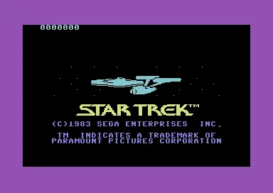 Star Trek: Strategic Operations Simulator – Titelbildschirm