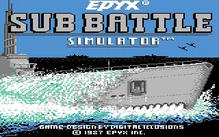 Sub Battle Simulator – Écran-titre