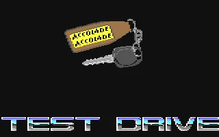Test Drive – Title screen