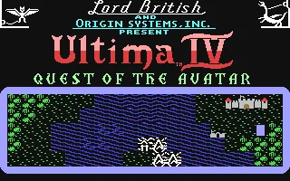 Ultima IV: Quest of the Avatar – Titulní obrazovka