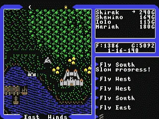 Ultima V: Warriors of Destiny – En jeu