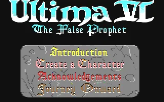 Ultima VI: The False Prophet – In-game