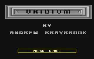 Uridium – Title screen