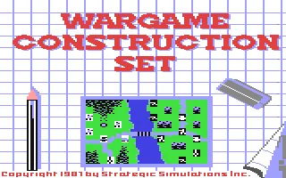 Wargame Construction Set – Titulní obrazovka