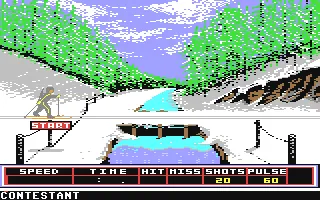 Winter Games – Titelbildschirm