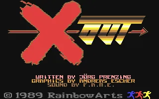 X-Out – Titelbildschirm