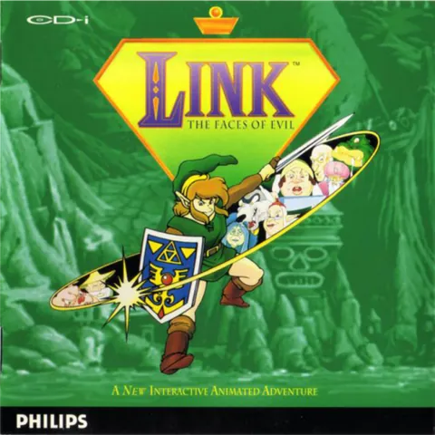 Link: The Faces of Evil – boxart
