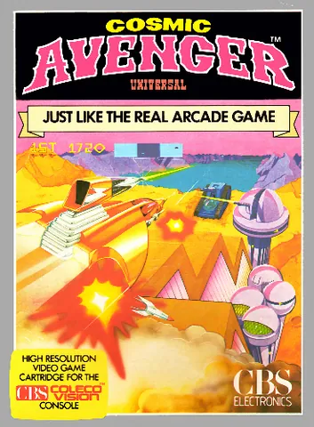 Cosmic Avenger – boxart