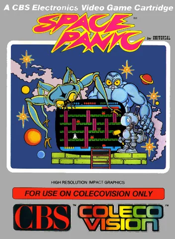 Space Panic – boxart