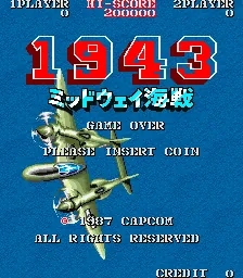 1943: The Battle of Midway – Titelbildschirm