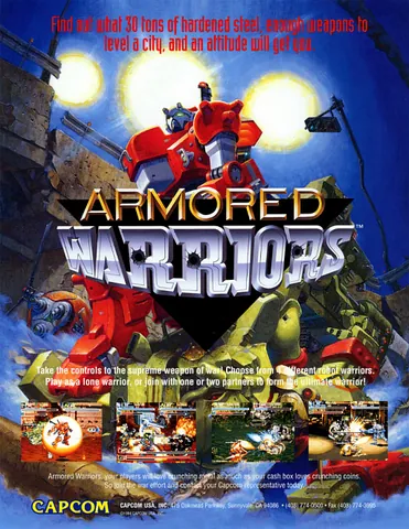 Armored Warriors – boxart