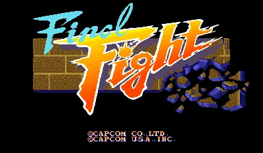 Final Fight – Titulní obrazovka