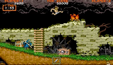Ghouls 'n Ghosts – In-game
