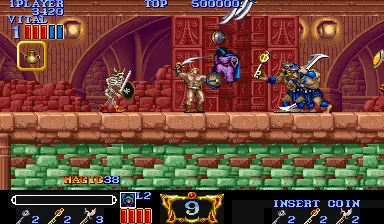 Magic Sword – In-game
