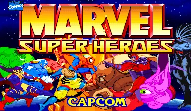 Marvel Super Heroes – Titulní obrazovka